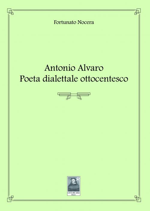 Antonio Alvaro Poeta dialettale ottocentesco