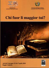 Chi fuor li maggior tui?